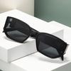 2026 New Y2K Curved Cat-Eye Sunglasses Street Style Fashionable Unique Ladies Stylish Eyewear Shades UV400 Men Goggles