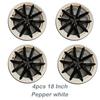 4PCS Hub Cap Car For Tesla Model 3 2017-2023 18 Inch Wheel Cap Replacement Automobile Wheel Hubcap Full Rim Cover Accessories