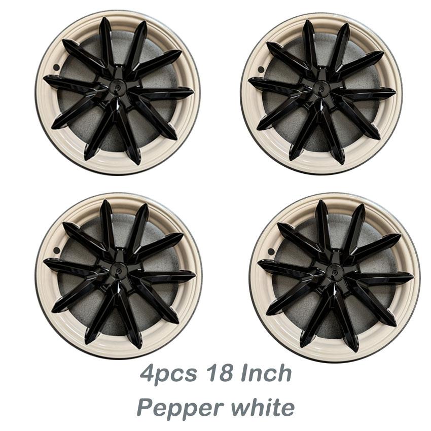 4PCS Hub Cap Car For Tesla Model 3 2017-2023 18 Inch Wheel Cap Replacement Automobile Wheel Hubcap Full Rim Cover Accessories