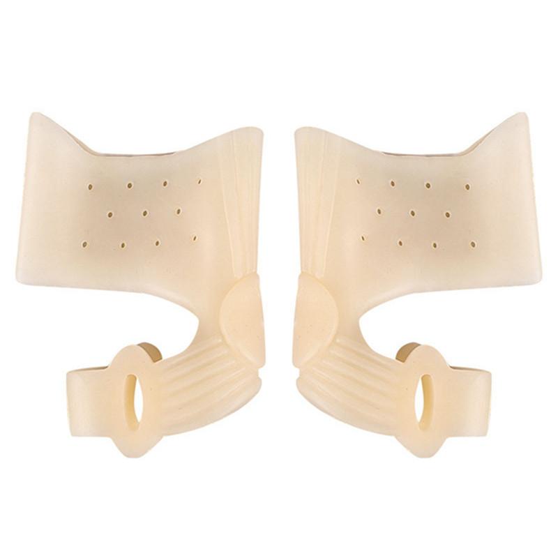 Soft Gel 1 Pair Orthotic Tool Big Toe 0verlapping Toes Durable Splint Toe Straightener Corrector Combing Toes Nursing Feet Tools