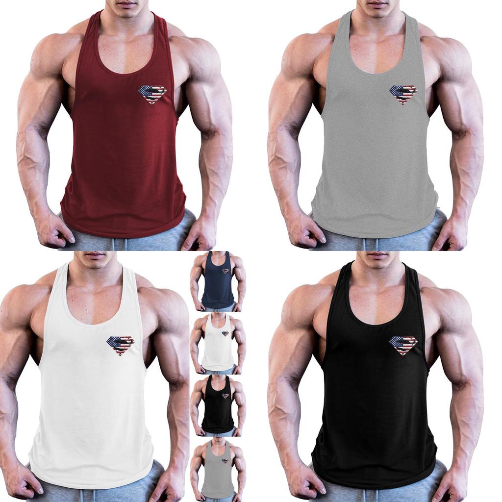 Premium Quality Men Bodybuilding Tank Top Muscle T-shirt For Gym Fitness Enthusiasts