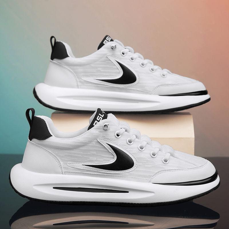 

Men Casual Sports Summer Shoes Breathable Fashion Burst Men s Running Mesh Surface Trend Thick Soled Student Breathable Material for Hot Weather 39