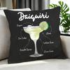 drink Daiquiri Cocktail Cushion Cover Cushion Cover Set Pcs x x x Pillowcase Decorative Sofa Home Decor