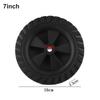Optimal Performance Heavy Duty 7inch Air Compressor Replacement Wheels