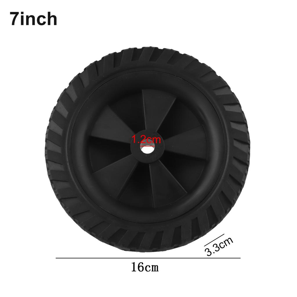Optimal Performance Heavy Duty 7inch Air Compressor Replacement Wheels