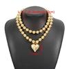 2 Pack Elegant Heart Pendant Necklace Exquisites Heart Necklace Long Lasting
