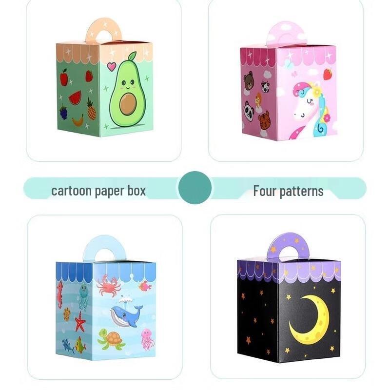 Cartoon Hand Towel Gift Set for Baby Full Moon