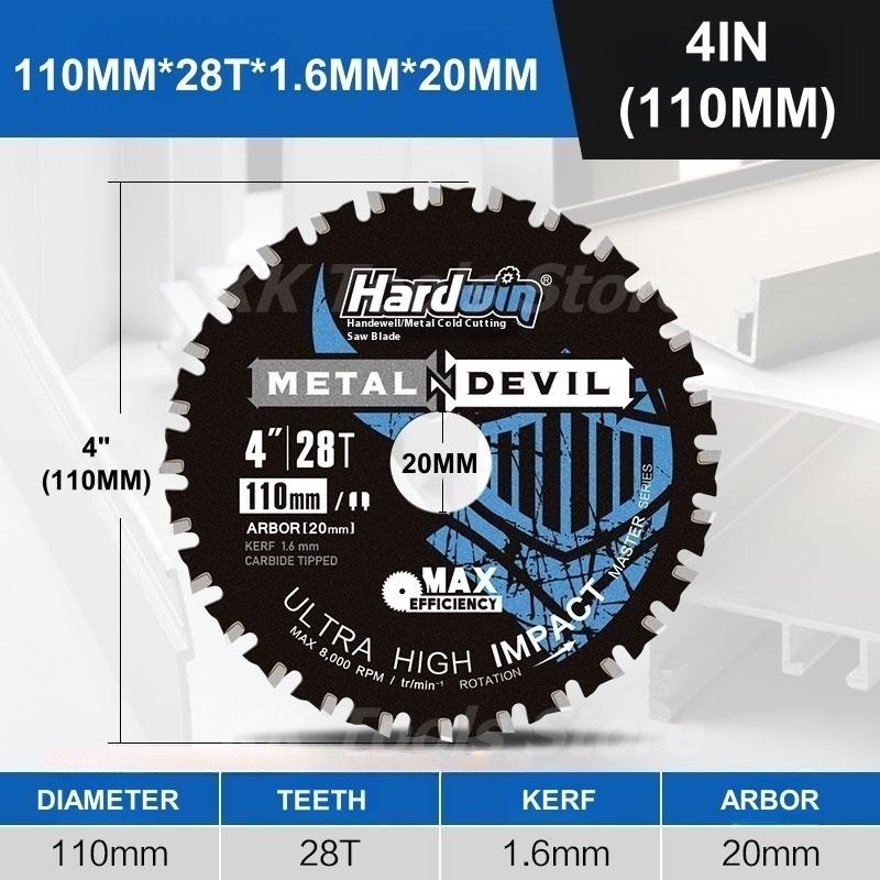 

110/115/125/145/150/185Mm Metal Steel Cutting Saw Blade For Angle Iron Threaded Rod Emt Conduit Cutting Disc