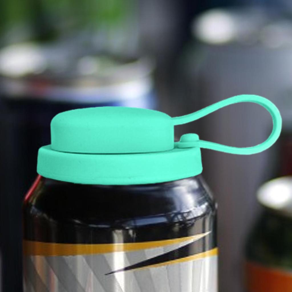 Soda Can Cover Soda Can Protectors With Straw Leakproof Airtight Seal Beverage Canning Toppers Spill-Proof Travel Cup Lids