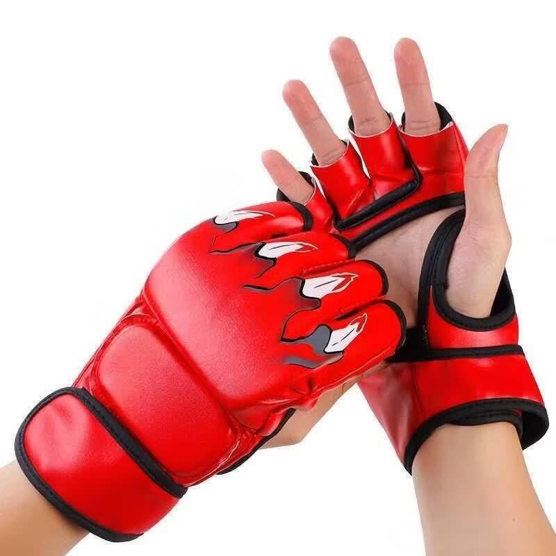 TLXT Professional Half-Finger Boxing Gloves