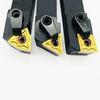 3 Stück 5/8" CNC Drehmaschine Excircle Indexierbarer Hartmetall Drehmeißelhalter Bit Set