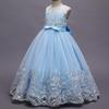 Girls Dress Dress Sleeveless Mesh Performance Host Princess Dress