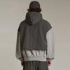 Fear of God Essentials Nylon Fleece Hooded Sweater Dark Heather Oatmeal/Ink Men Tops Grey 202SP244323F