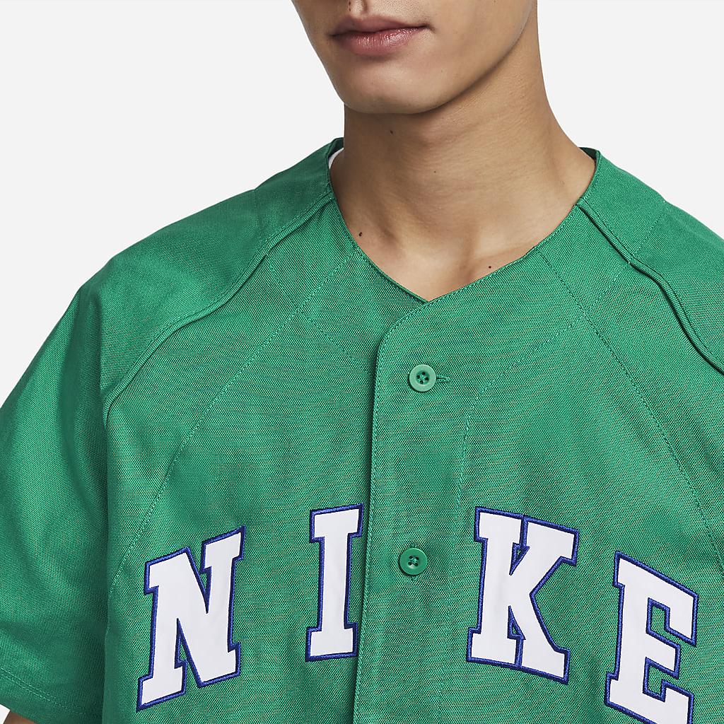 New Nike T Shirt Unisex Peacock Green FQ7001-365