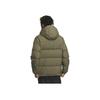 Adidas 600 Puffer Hooded Down Jacket Men Outerwear Rock-Layer-Olive-Green IW0781