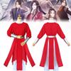 Heaven Officials Blessing San Lang Hua Cheng Cosplay Costume Hanfu Makeup Props