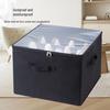Portable Transparent PVC Foldable Shoe Storage Box with Lid – Large Capacity Visible Shoe Organizer for Cross-Border Use