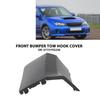 57731FG330 Front Tow Cap Black Towing Eye Trim for Subaru WRX STI 2011 to 2014 For Front Bumper