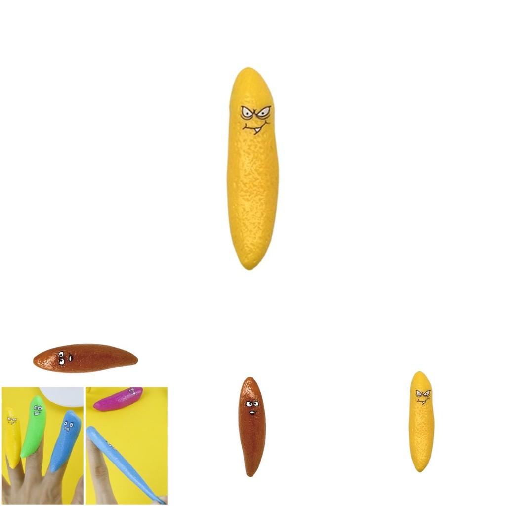 Hilarious Prank Finger Poop Toy Tpr Material 3g 2*5.5cm Crazy Wave Brand