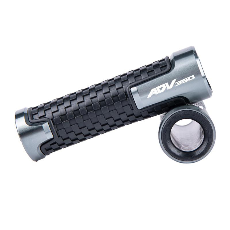 For HONDA Adv350 Adv 350 ADV350 2020-2026 2026 Accessories Motorcycle Handlebar Grips CNC aluminum Rubber Hand Thruster Grips