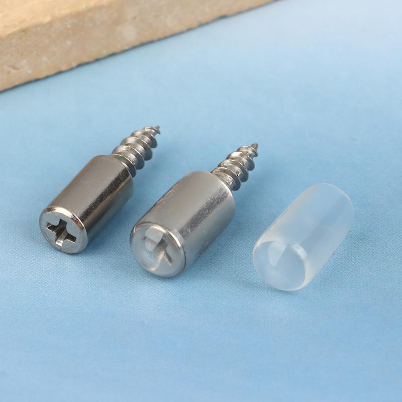 20/30Pcs Support Multifunction Fixed Cabinet Rack Nail Self-Tapping Integrated Screw Clapboard Holder Laminate Support Nail