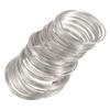 100pcs Loops Jewelry Wire Memory Beading Wire Cuff Bangle Bracelet For Jewelry Making Bracelet Necklace DIY Crafts Making