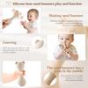 Rattles For Baby Silicone Maracas Toys Cartoon Bear Sand Hammer Baby Toys 0-12 Months Rattle Silicone Teether Toys For Baby Gift