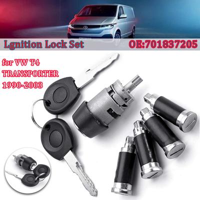 Car Start SwitchDoor Lock Cylinder Ignition Switch Door Lock Cylinder Suitable For Volkswagen T4 TRANSPORTER 1990-2003