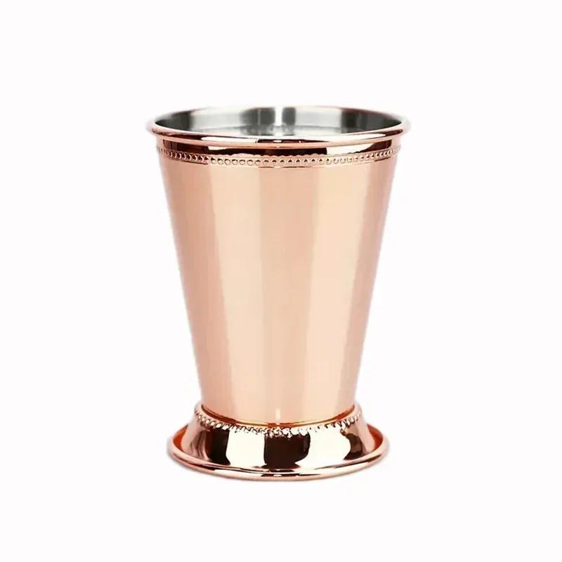Stainless Steel Mint Julep Mug - Cocktail Drinkware For Martini Mojito Mixed Drinks Bar Party Beer Julep Wine Glass