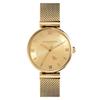 Authorized Dealer Olivia Burton Watch Ob24000096 Signature 36mm Minimalist B Light Gold Gold Mesh [OLIVIA BURTON] Women's T-Bar &