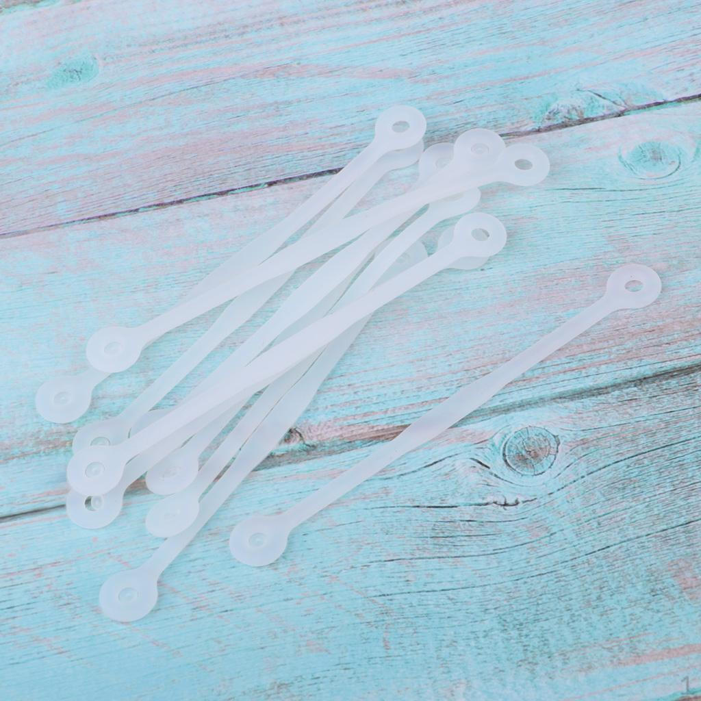10pcs Tennis Vibration Dampener Silicone Shock Absorber Strings