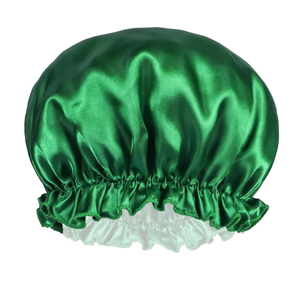 Satin Sovmössa för Kvinnor - Enkel Huvudbonad för Hemma, Bad, Efter Förlossning eller Cellgiftsbehandling