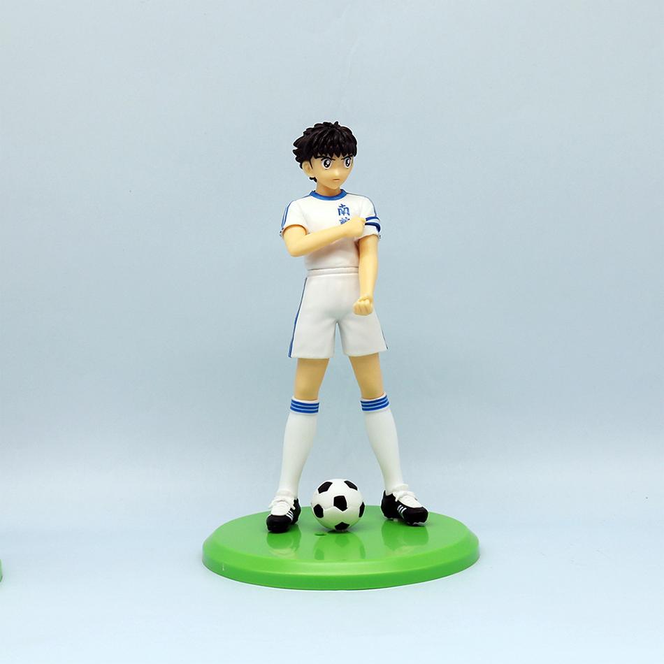 Action Figures 18Cm Captain Tsubasa Ozora Tsubasa  Hyuuga Kojirou/Wakabayashi Genzou Figurine Collection Model Toys