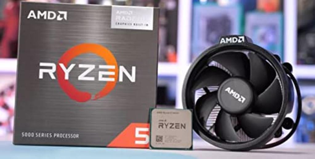 AMD Ryzen 5 5600G with Wraith Stealth cooler 6 cores 12 threads 70MB 65W warranty 3.9GHz / 100-100000252BOX 3-year [Used]