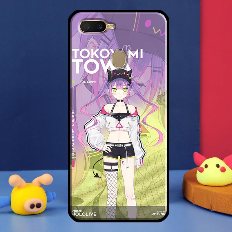 Tokoyami Towa Hololive Case For Oppo A96 A76 A16 A74 A94 A54 S A57 A77 A58 A78 A98 A5 A9 A91 A15 A17 A52 A72 Cover