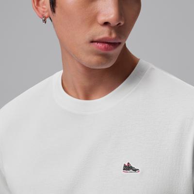 Jordan T Shirts Men's White Crew Neck Moderate
