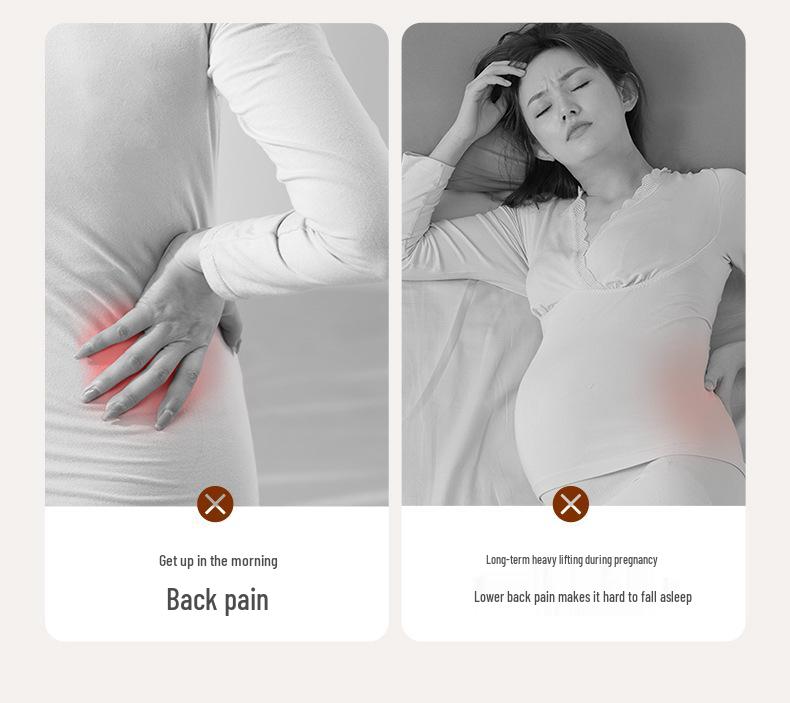 Maternity Summer Side Sleeper Pillow - Lumbar and Belly Support for Pregnant Women