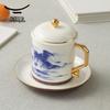 Auratic Mr. Porcelain 'Rivers and Mountains' Ceramic Cup