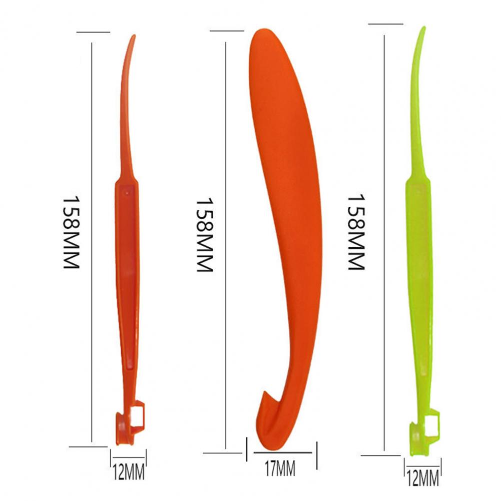 4er-Pack 16 cm Orangenschäler, neuartig, alle Farben passend, rutschfestes ABS, praktischer Obstschäler für Orangen, Zitronen und andere Zitrusfrüchte, ideal für die Küche.