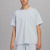 Adidas Originals X Pharrell Williams Solid Color Loose Fit Sports T-Shirt Unisex Tops Blue HS4836