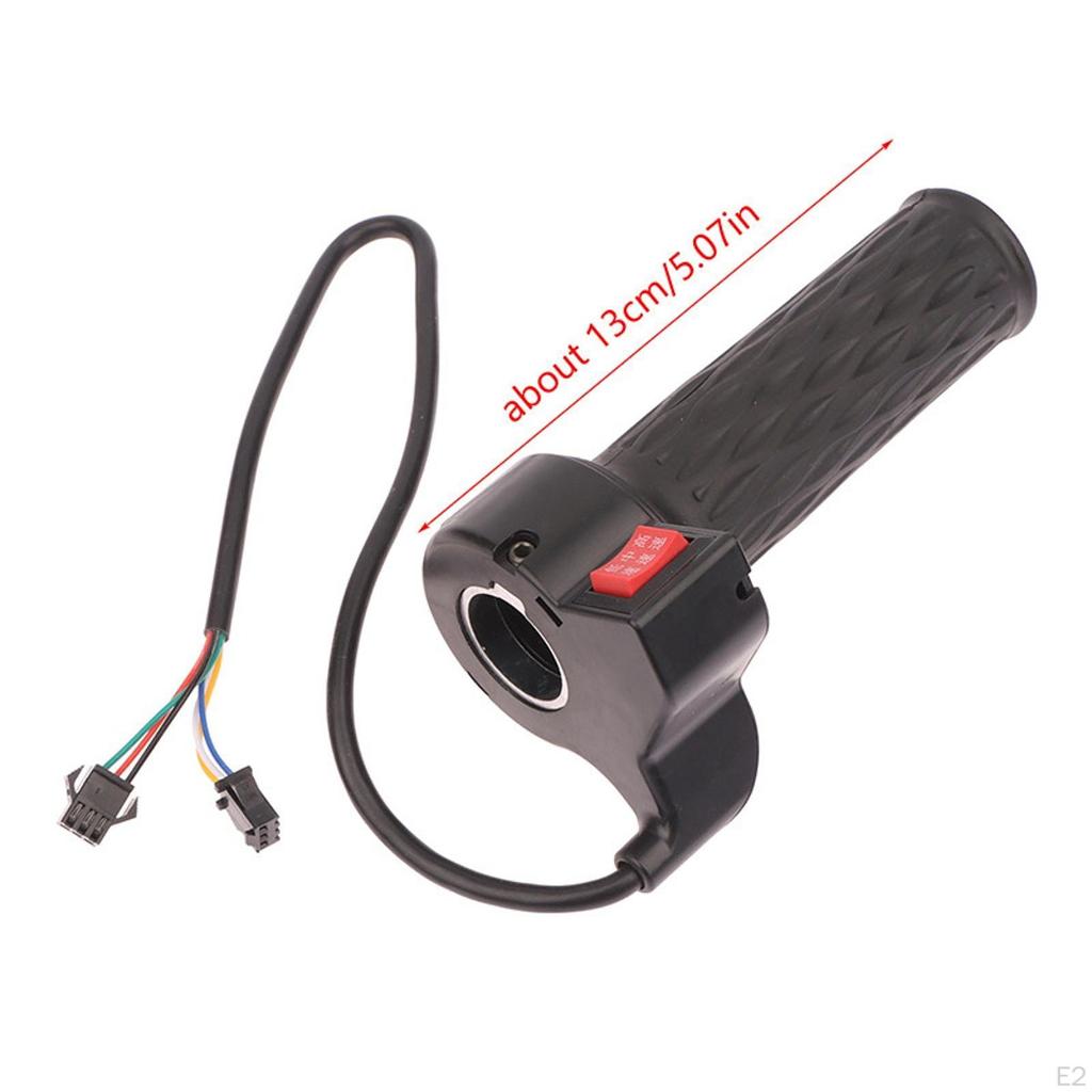 E Bike Otočná rukojeť pro ovládání rychlosti Rukojeť Rychlá instalace Náhradní díly Pohodlné příslušenství