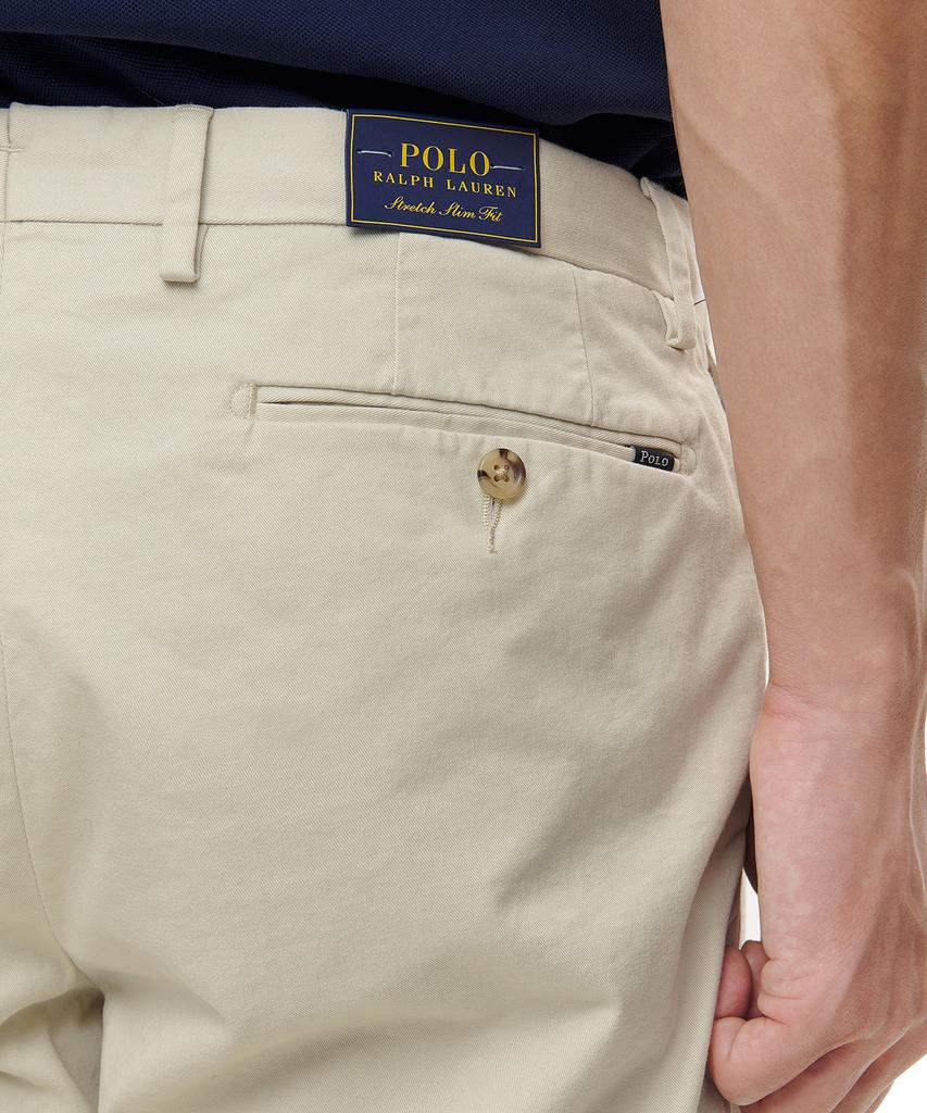POLO RALPH LAUREN Stretch Slim Fit Chino Pants - Light Beige