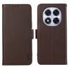 For Xiaomi Redmi Note 14 Pro 4G Case Litchi Texture Leather RFID Blocking Phone Cover
