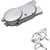 Left Crankcase Stator Cover Compatible with PW80 PY80 BW80 Peewee 80 Y-Zinger Dirt Bike Engine Side Cover