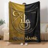 Name Custom Istanbulspor AS Print Flannel Blanket High Quality Warm Comfortable Cover for All Seasons Perfect for Gifts Home Decor