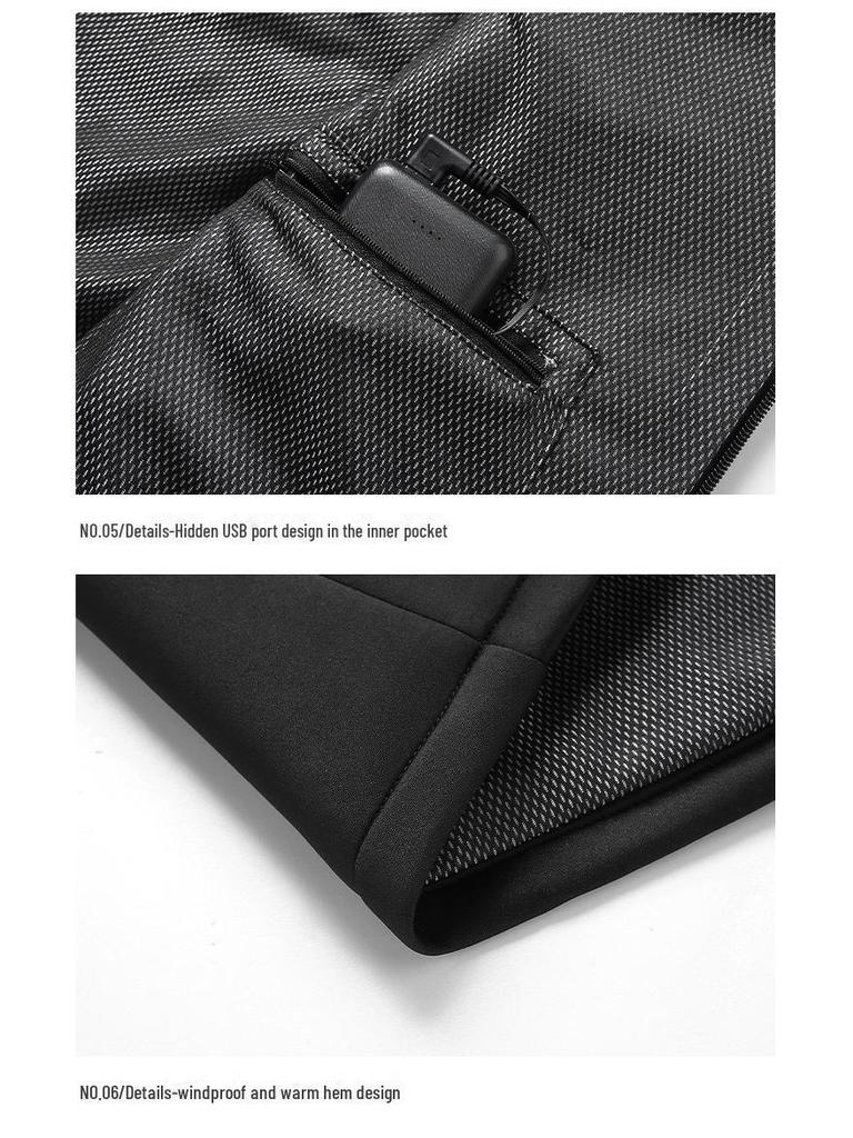 Cross-border USB Nine-Zone Smart Heating Vest: Electric Warmth and Constant Temperature for Couples