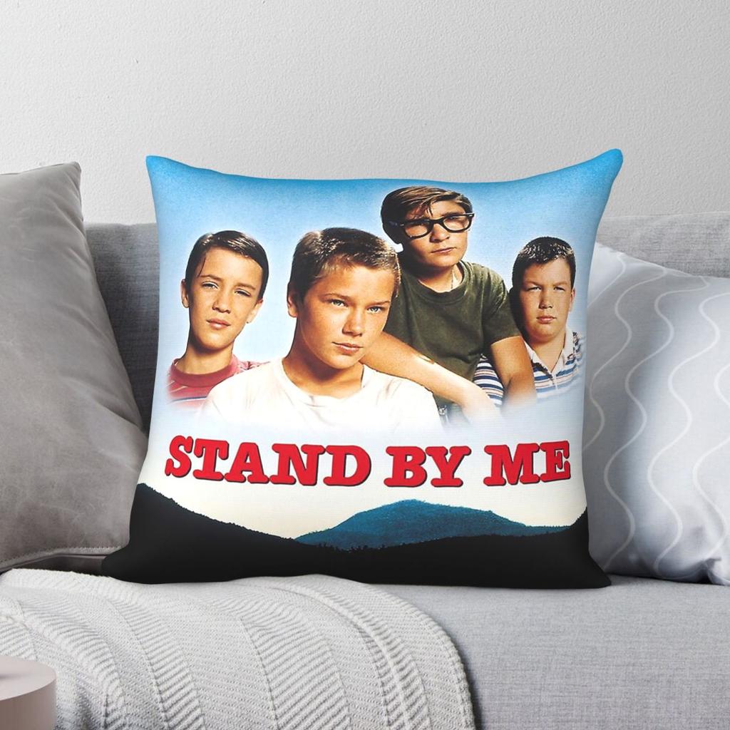 Stand By Me River Phoenix Pillowcase Polyester Linen Velvet Creative Zip Decor Throw Pillow Case Room Cushion Case