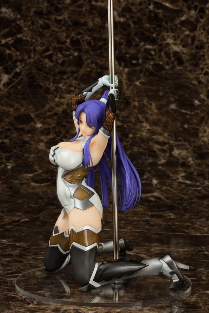 Queen Ted Taimanin Asagi 3 Yatsumurasaki Pole Dance Complete Figure Ver. 1/7