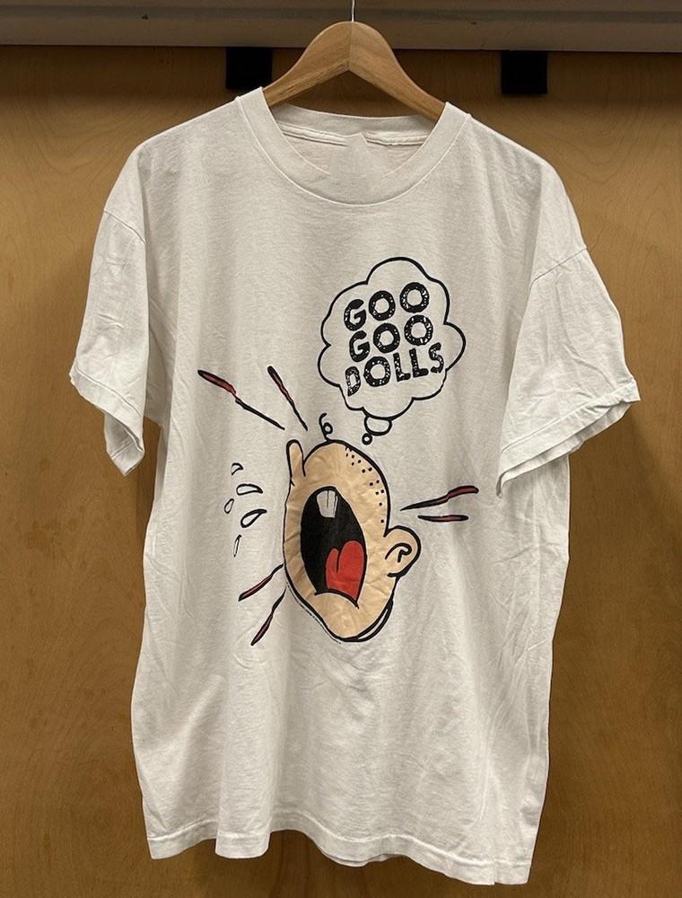 GOO GOO DOLLS Band WHite COlor Shirt Unisex Concert S5XL TR562 Unisex T-Shirt L