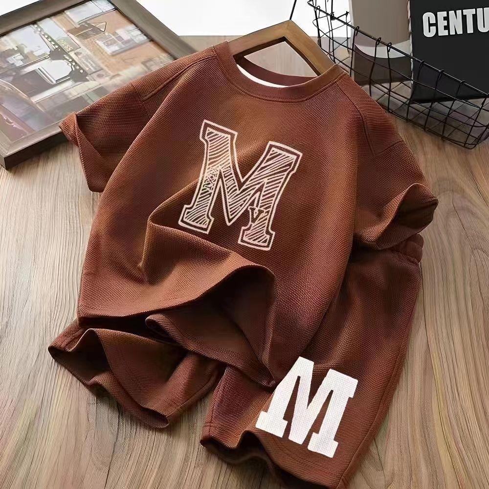 Summer Boys' Suit, Children's T-shirt, Boys' Shorts, Baju Budak Lelaki Boys' Suit, Boys' Suit